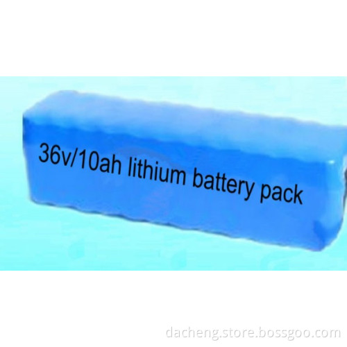 ebike battery pack 36v 10ah